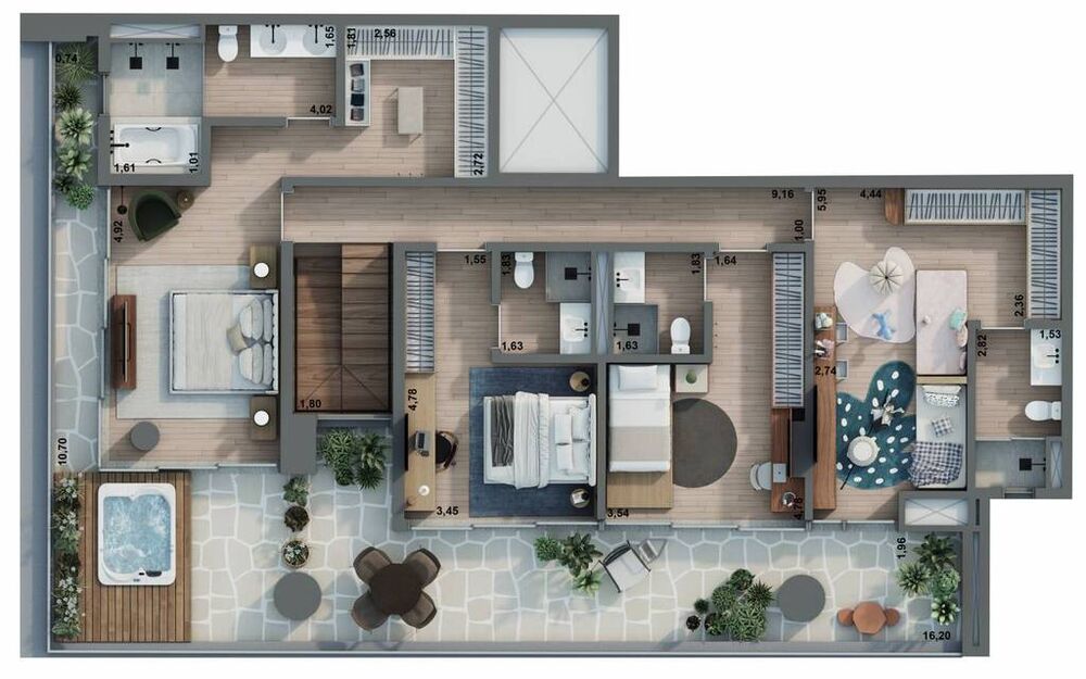 Apartamento, 3 quartos, 178 m² - Foto 8