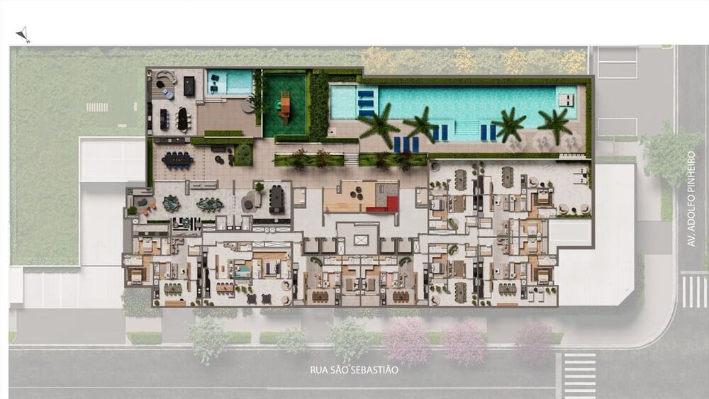 Apartamento, 2 quartos, 67 m² - Foto 2