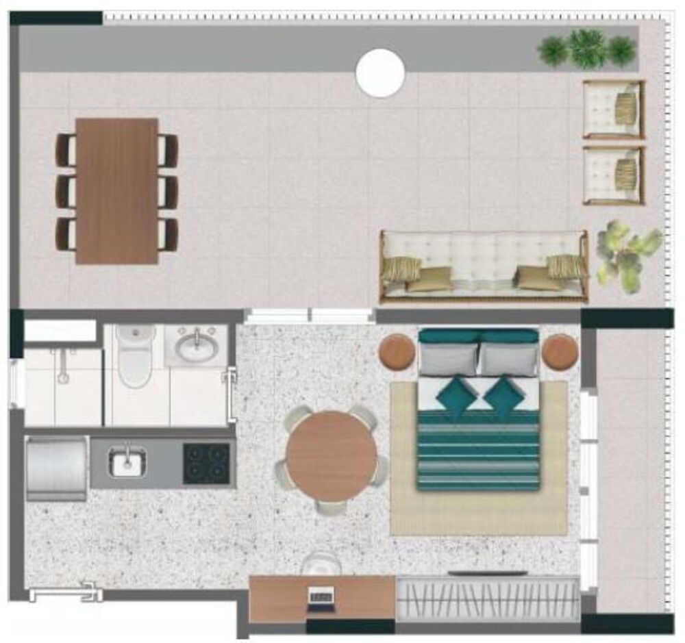 Apartamento, 1 quarto, 22 m² - Foto 14