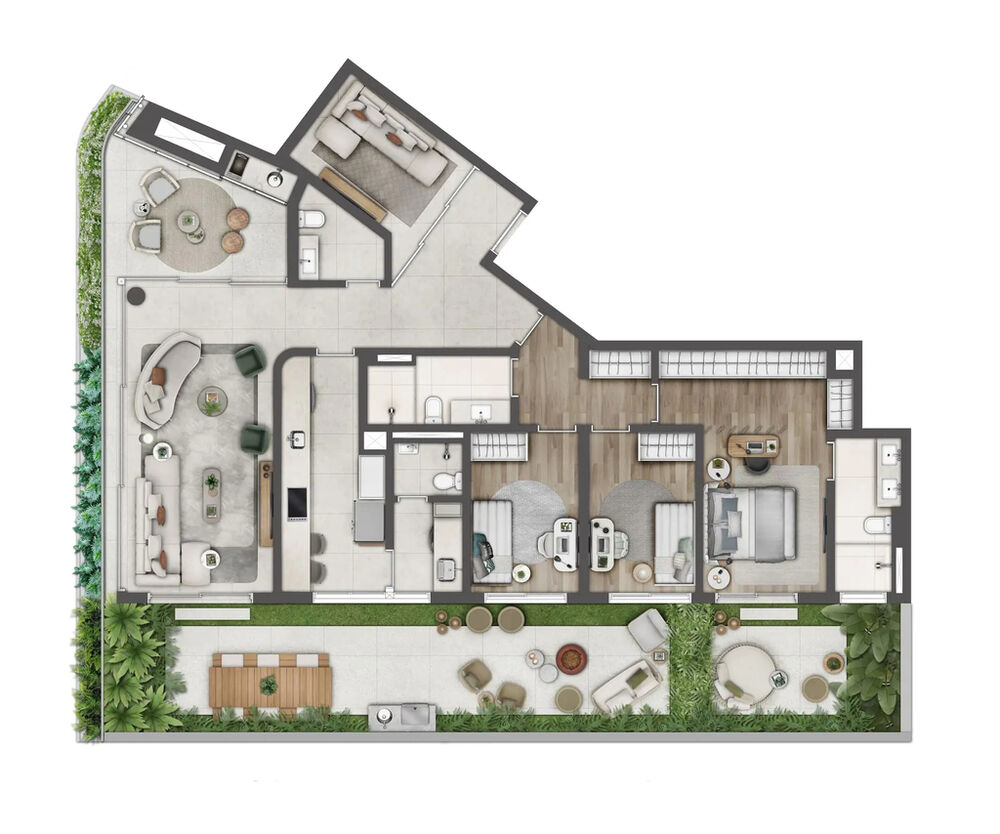 Apartamento, 3 quartos, 193 m² - Foto 32