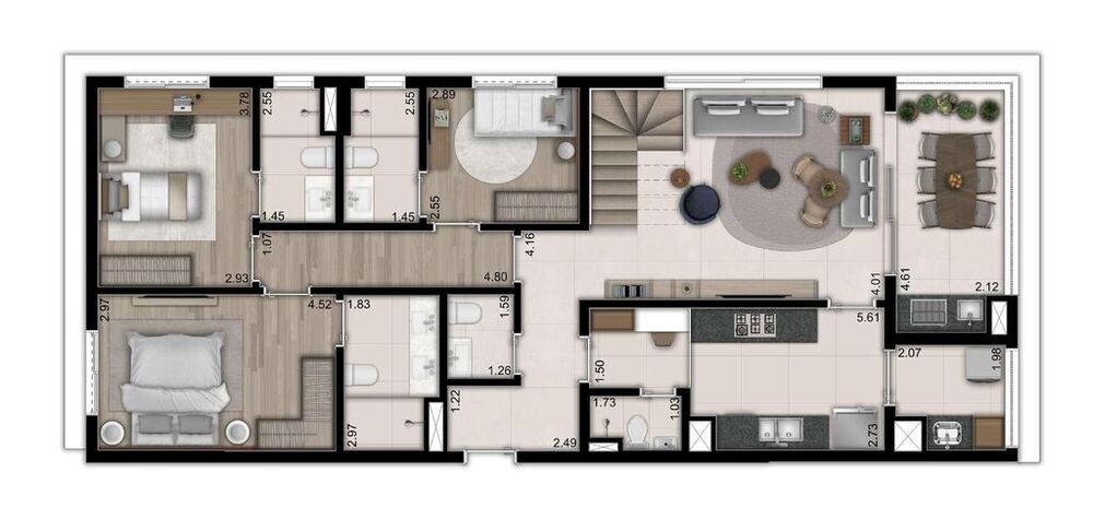 Cobertura à venda com 3 quartos, 319m² - Foto 24