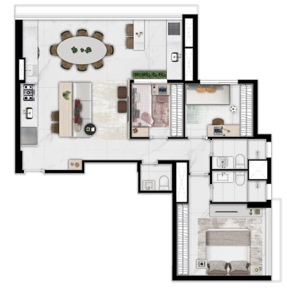 Apartamento, 3 quartos, 111 m² - Foto 4