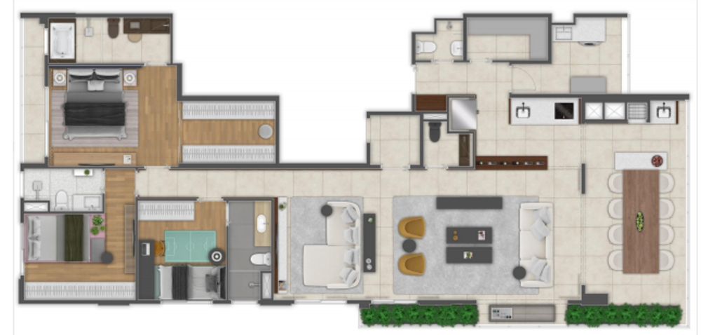 Apartamento, 4 quartos, 163 m² - Foto 8
