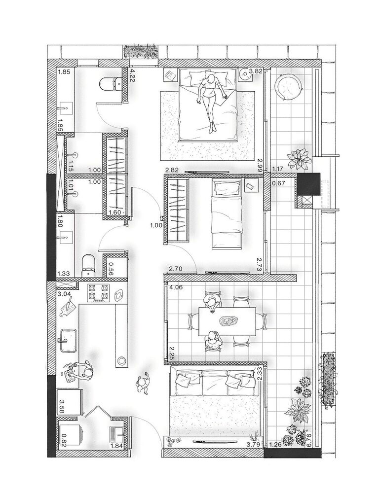 Cobertura, 3 quartos, 329 m² - Foto 3