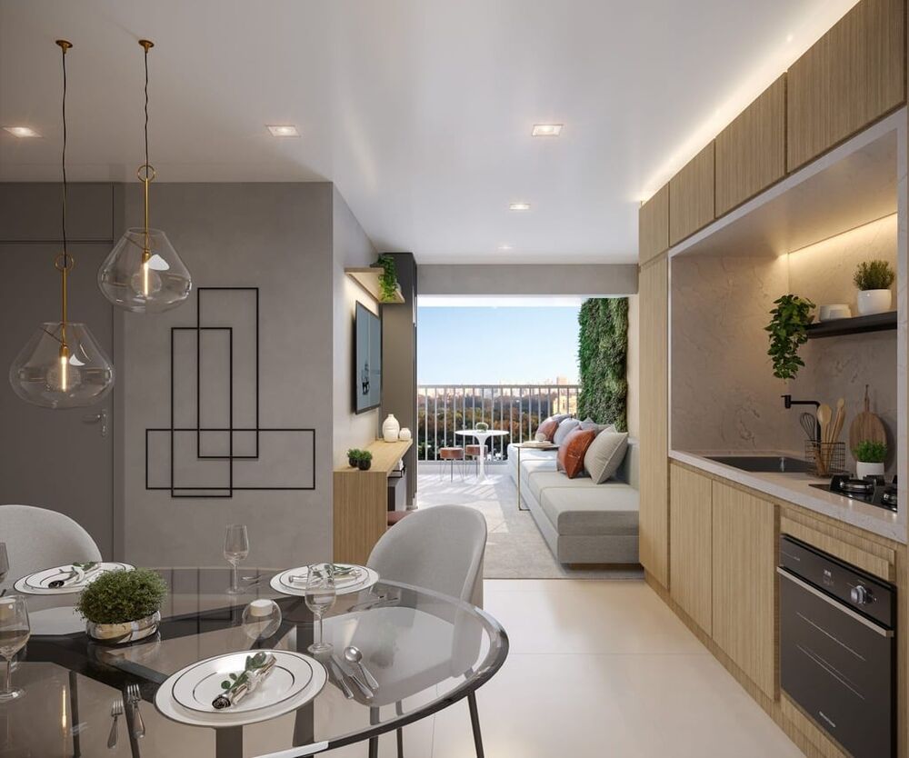 Apartamento, 2 quartos, 46 m² - Foto 2