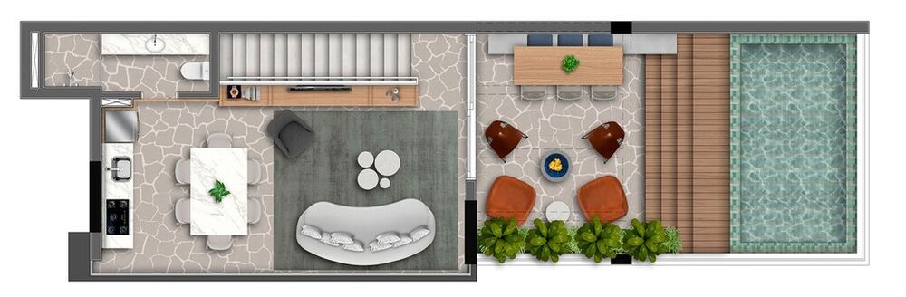Apartamento, 1 quarto, 48 m² - Foto 20