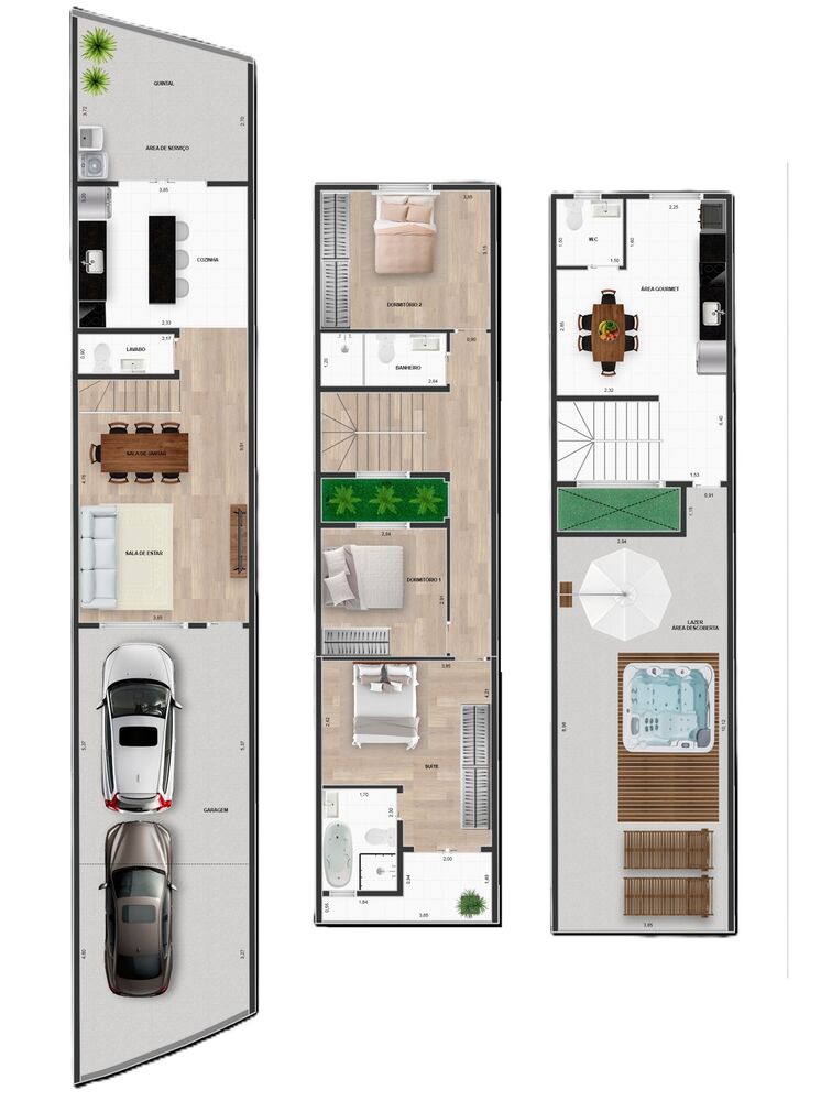 Casa de Condomínio, 3 quartos - Foto 4