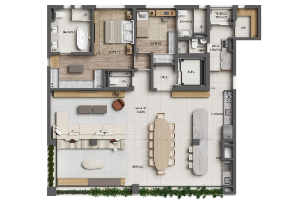 Apartamento, 4 quartos, 241 m² - Foto 7