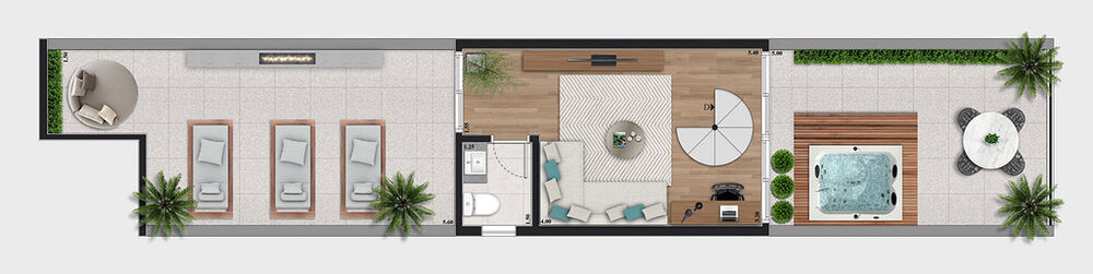 Apartamento, 2 quartos, 64 m² - Foto 12