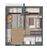 Apartamento, 1 quarto, 36 m² - Foto 38