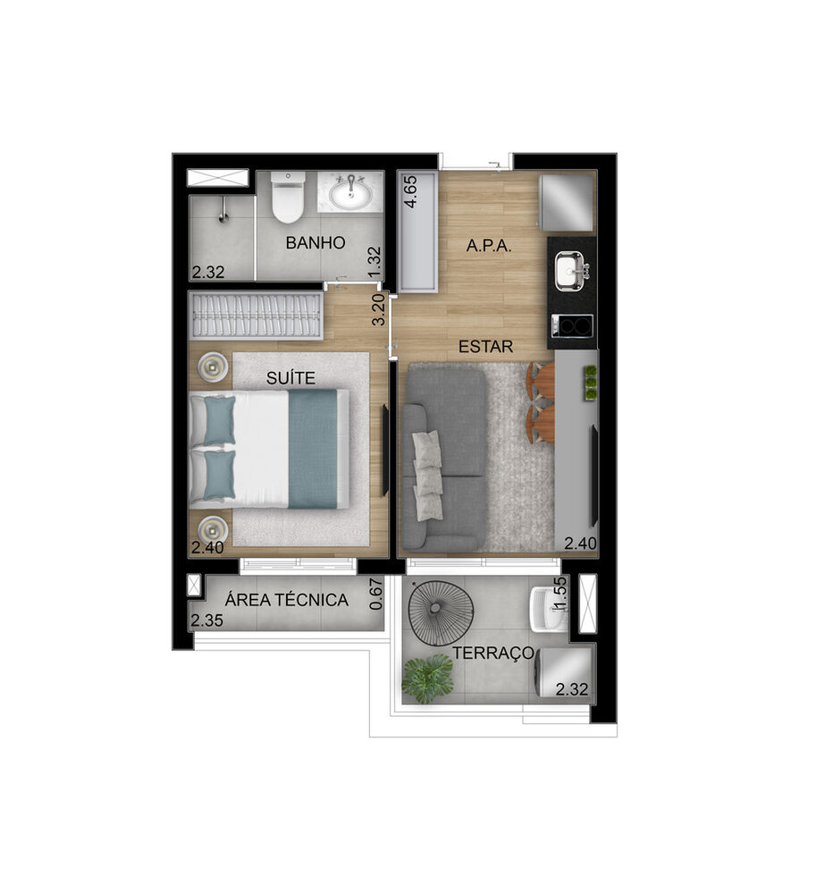 Apartamento, 3 quartos, 94 m² - Foto 16