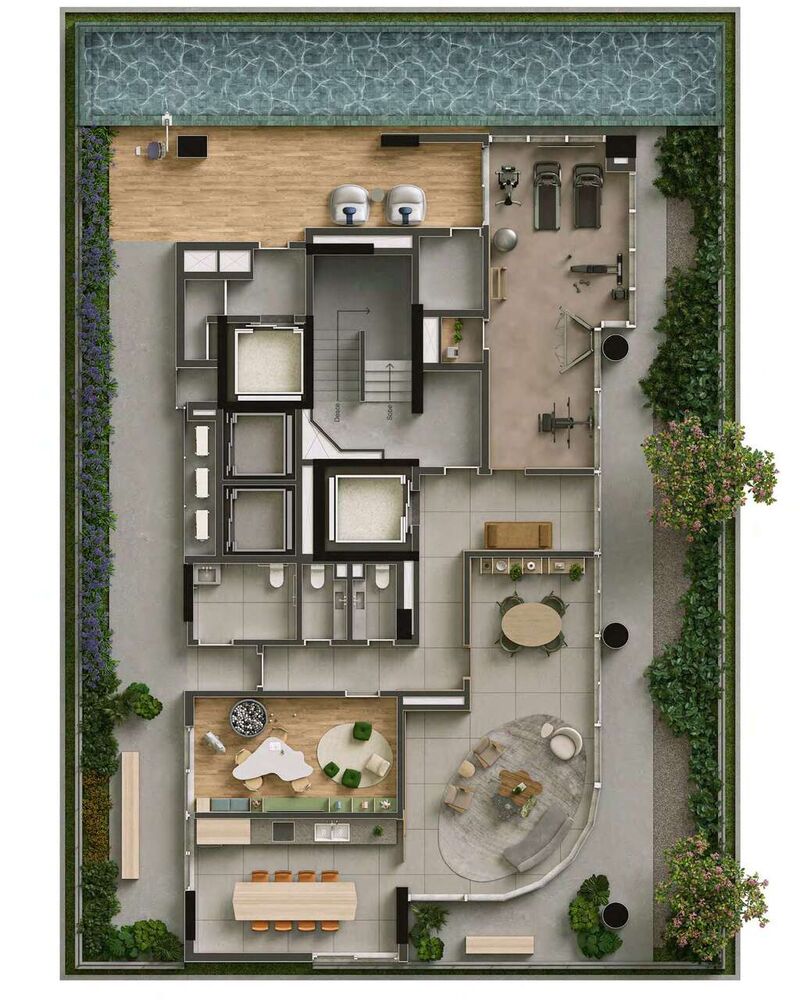Apartamento, 1 quarto, 27 m² - Foto 2