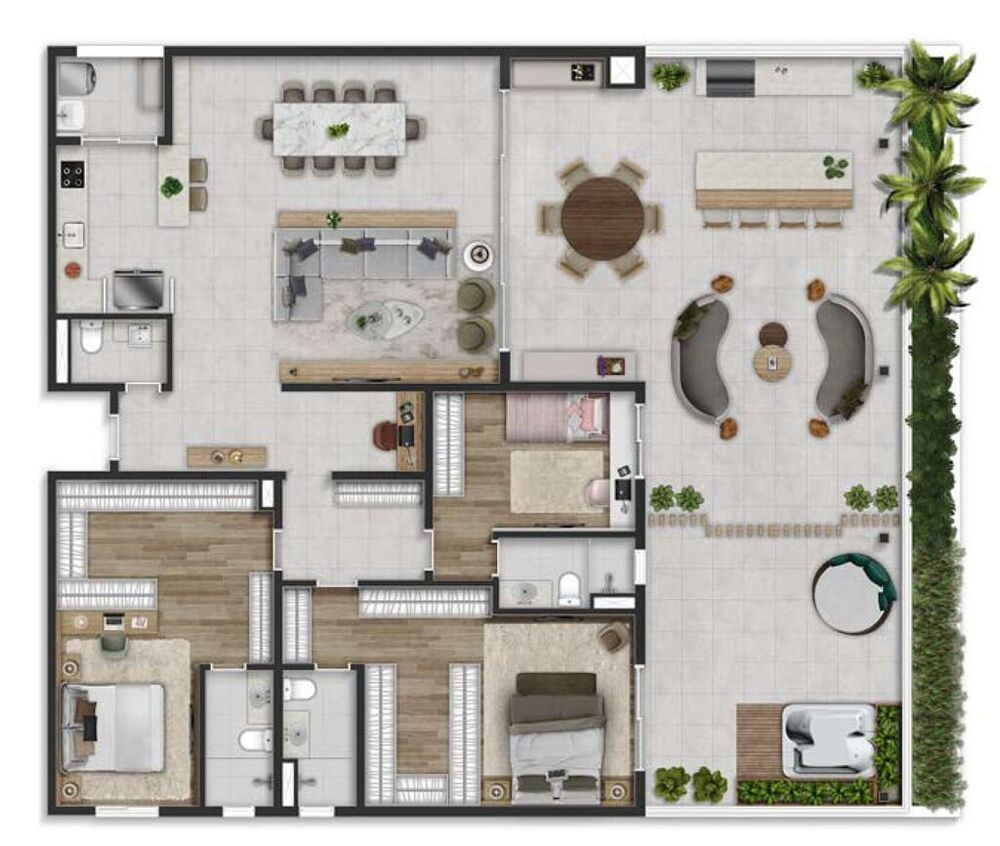 Apartamento, 3 quartos, 150 m² - Foto 9