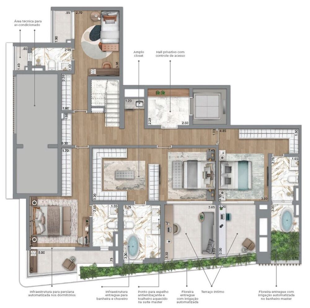 Apartamento, 3 quartos, 169 m² - Foto 38