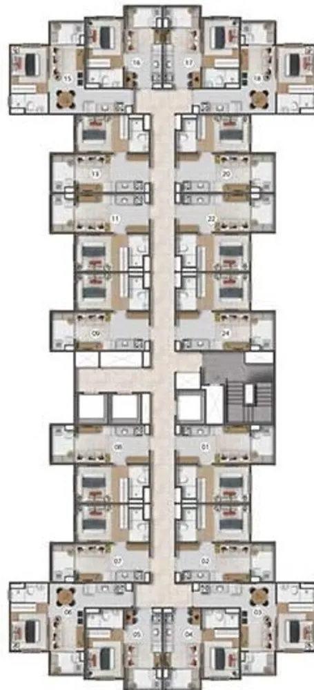 Apartamento, 1 quarto, 25 m² - Foto 4