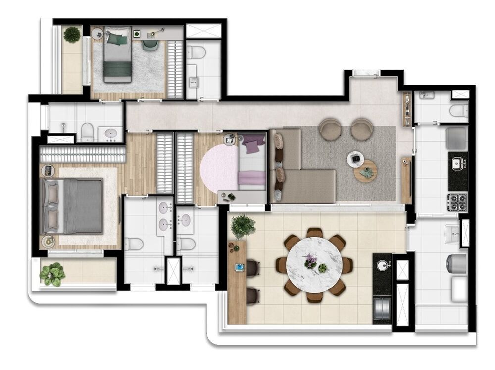 Apartamento, 4 quartos, 160 m² - Foto 12