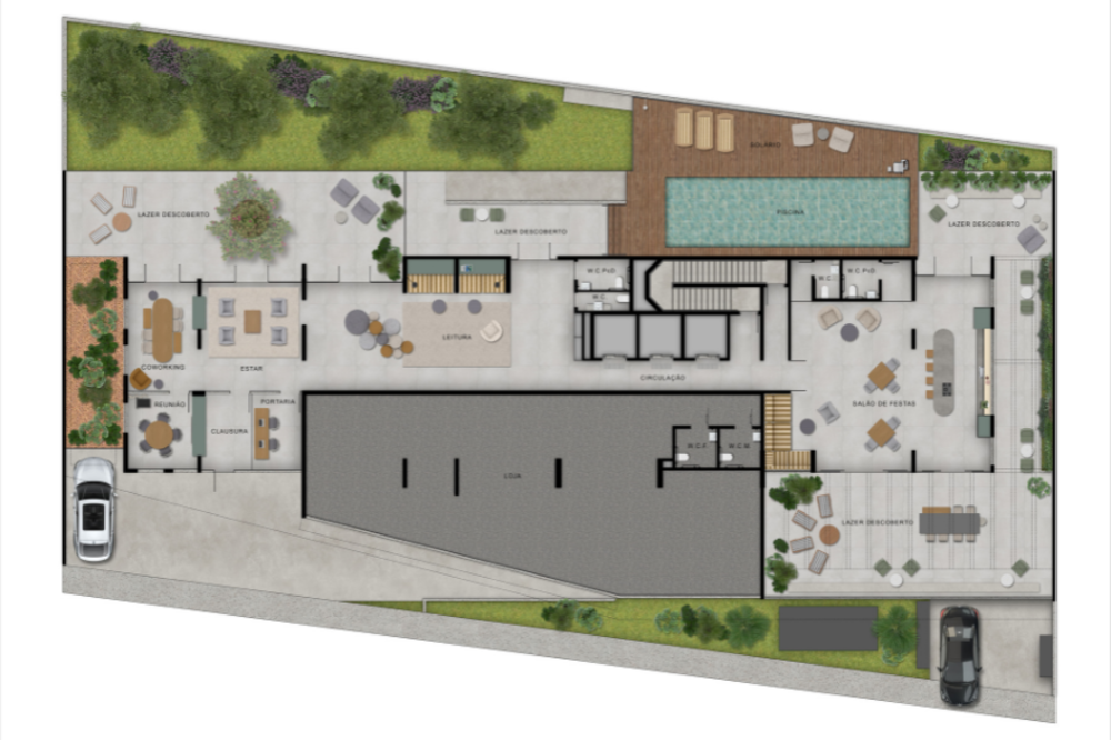 Loja-Salão, 288 m² - Foto 1