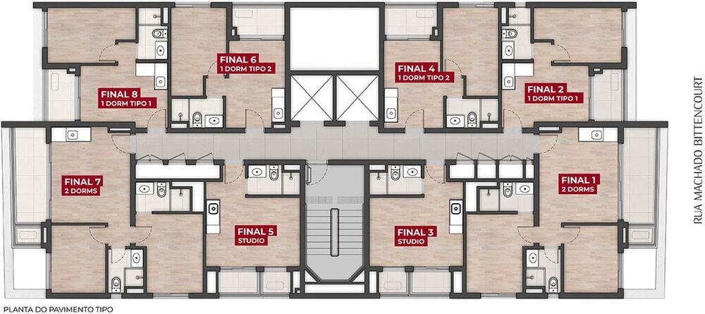 Apartamento, 2 quartos, 53 m² - Foto 8