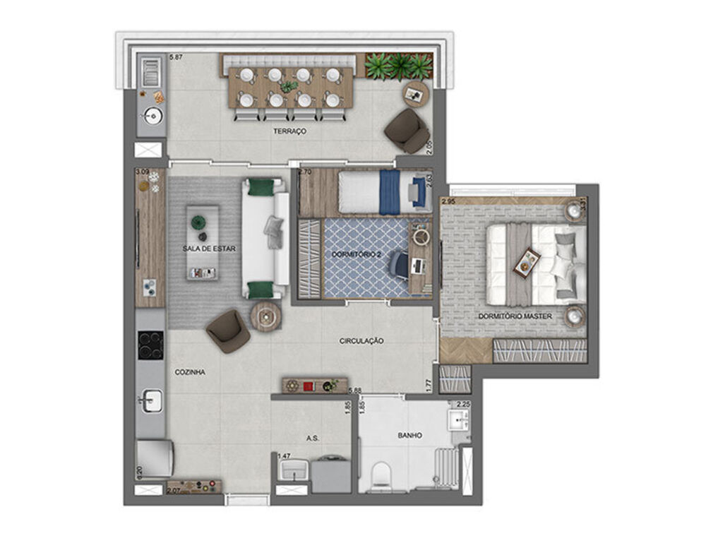 Apartamento, 3 quartos, 146 m² - Foto 31