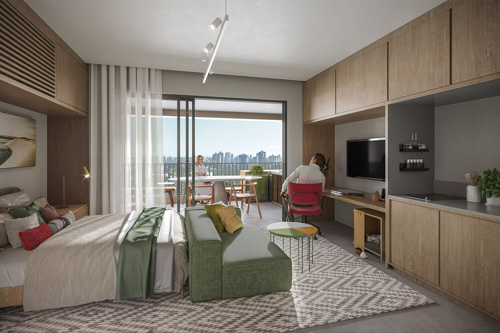Apartamento, 1 quarto, 19 m² - Foto 7