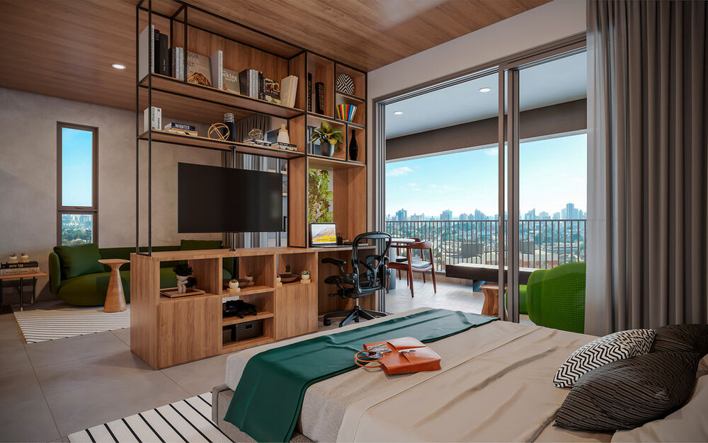 Apartamento, 1 quarto, 19 m² - Foto 12