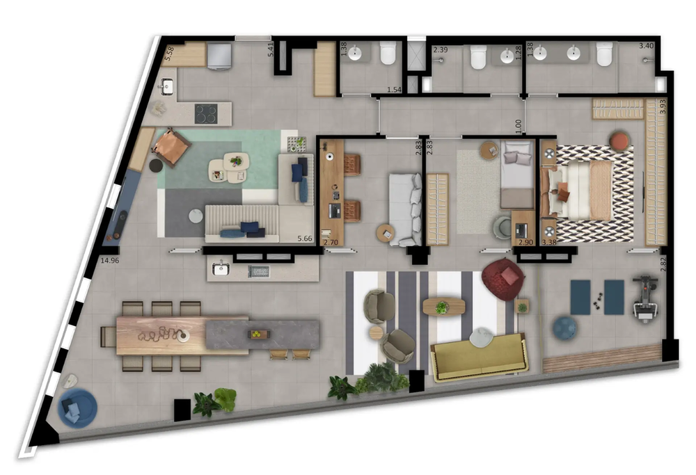 Apartamento, 1 quarto, 19 m² - Foto 43