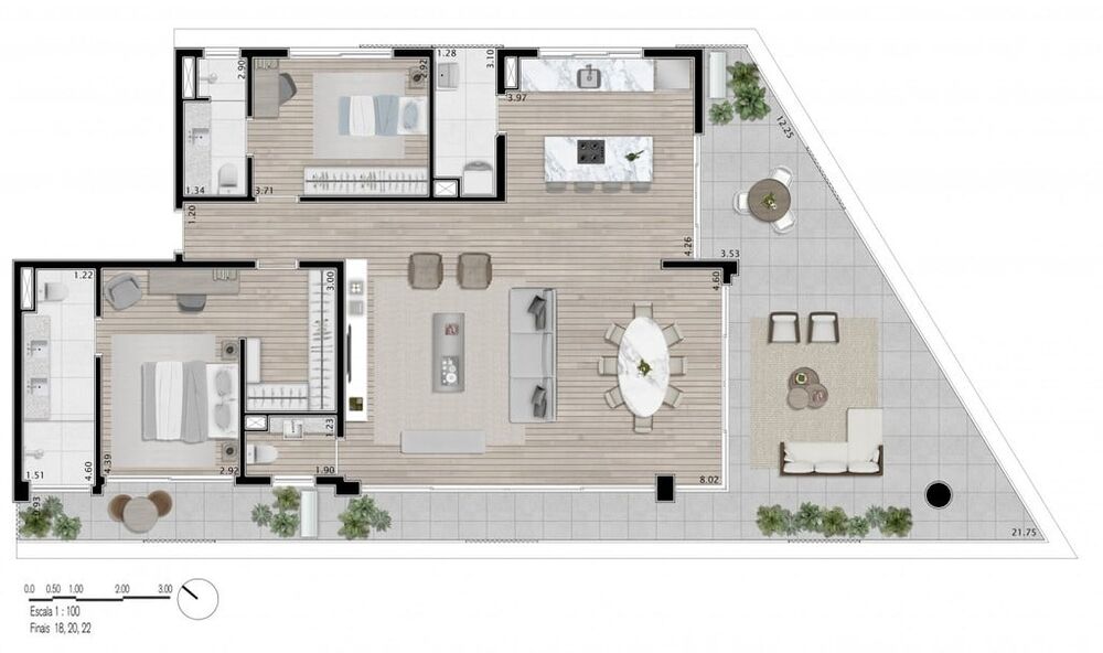 Apartamento, 1 quarto, 62 m² - Foto 8