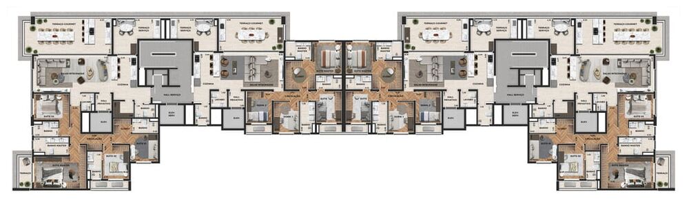 Apartamento, 4 quartos, 231 m² - Foto 19