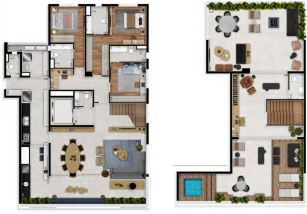 Apartamento, 3 quartos, 270 m² - Foto 36