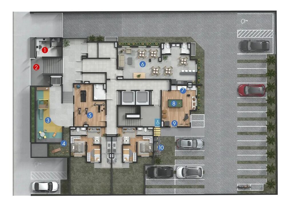 Apartamento, 2 quartos, 33 m² - Foto 2