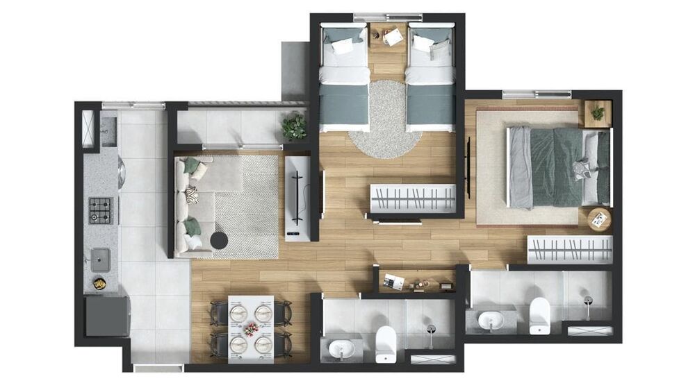 Apartamento à venda com 2 quartos - Foto 14