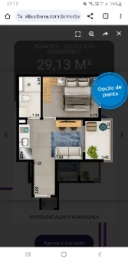 Apartamento, 1 quarto, 27 m² - Foto 17