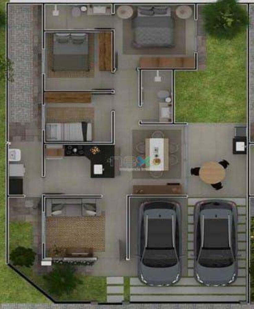 Casa, 2 quartos, 104 m² - Foto 3