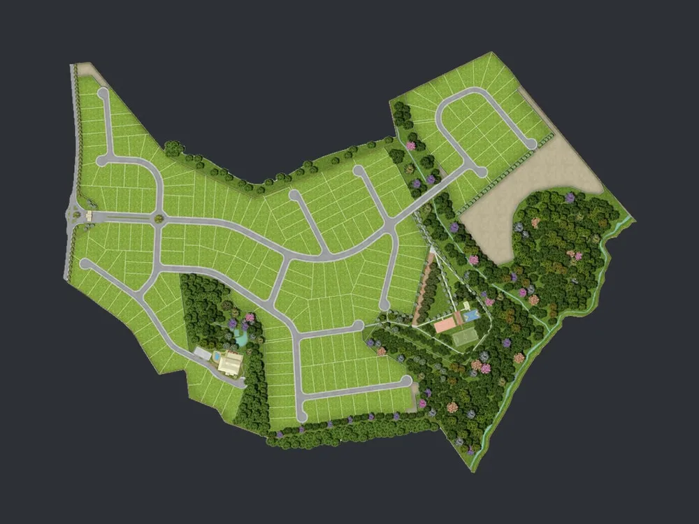 Loteamento e Condomínio, 1000 m² - Foto 3