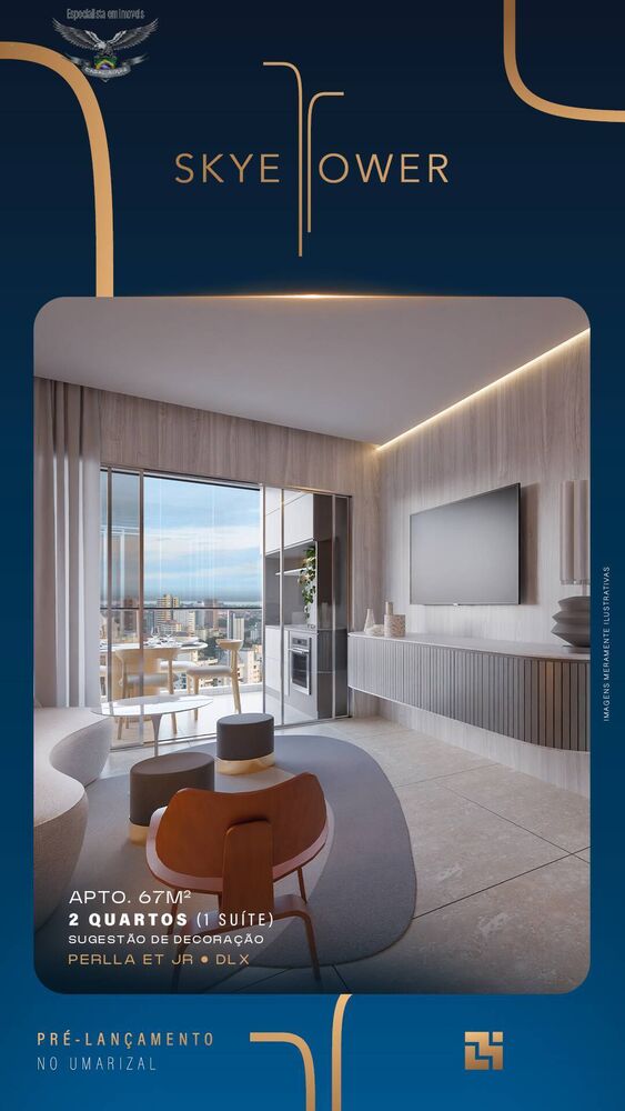 Apartamento à venda com 1 quarto, 38m² - Foto 9