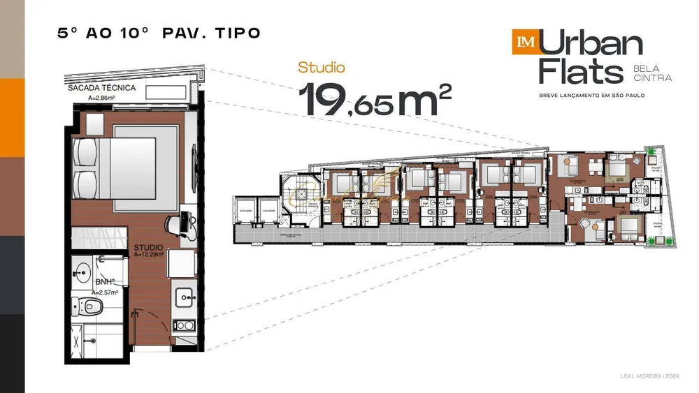 Apartamento, 1 quarto, 18 m² - Foto 10