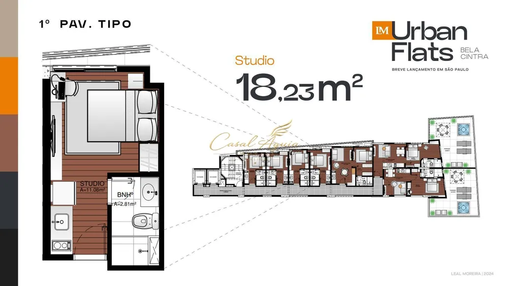 Apartamento, 1 quarto, 18 m² - Foto 8