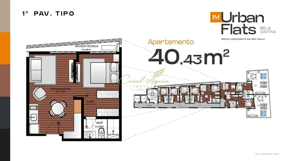 Apartamento, 1 quarto, 18 m² - Foto 7