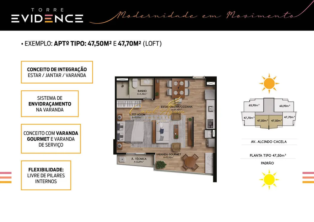 Apartamento, 2 quartos, 64 m² - Foto 8