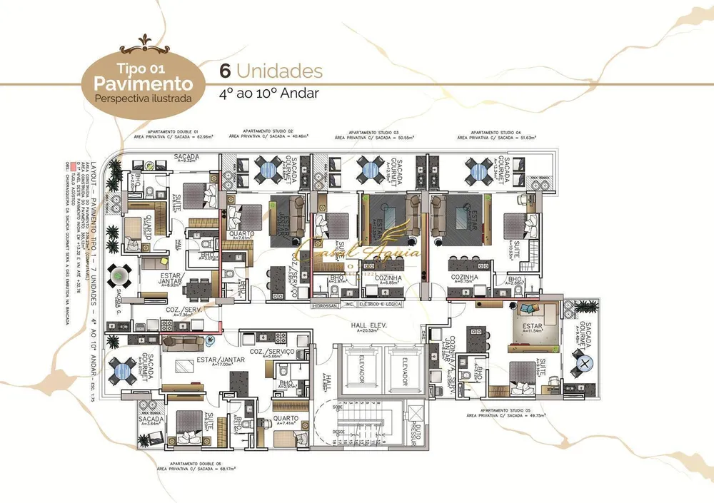 Apartamento, 2 quartos, 91 m² - Foto 12