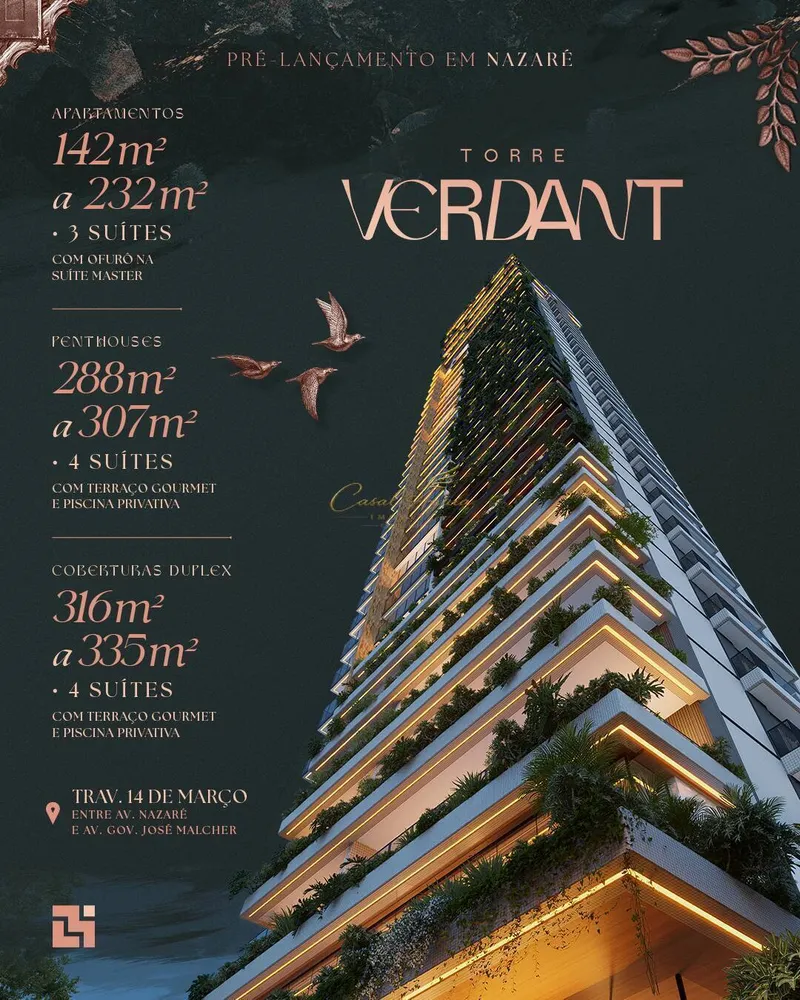 Apartamento, 3 quartos, 145 m² - Foto 1