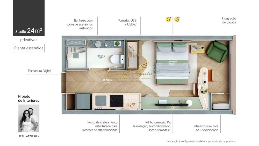 Apartamento, 2 quartos, 139 m² - Foto 6