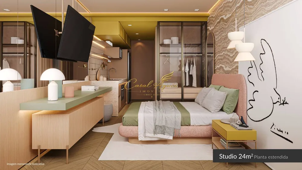 Apartamento, 1 quarto, 29 m² - Foto 4