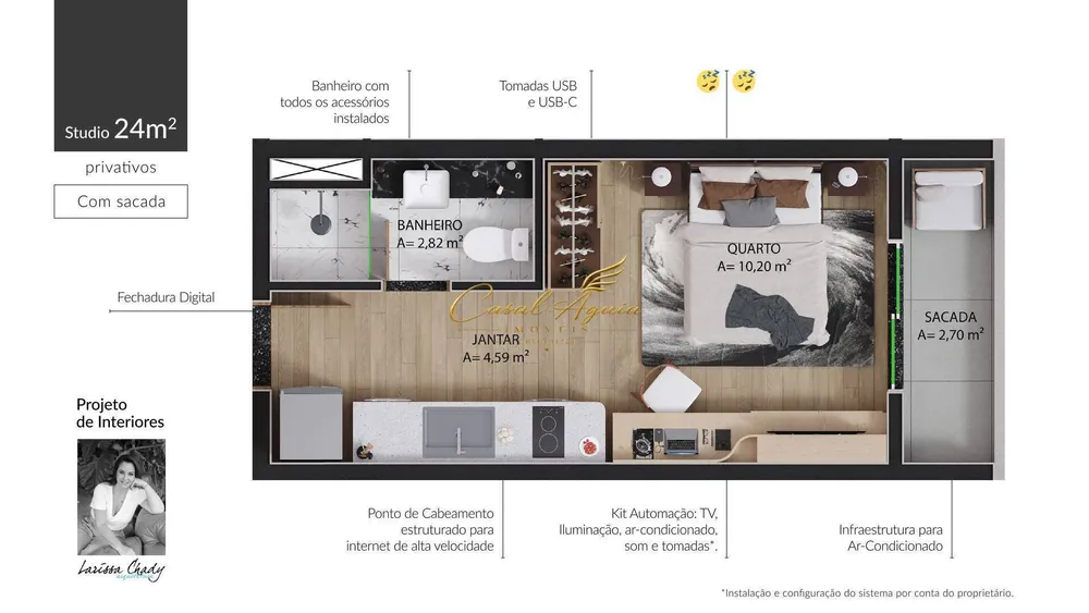 Apartamento, 2 quartos, 64 m² - Foto 9