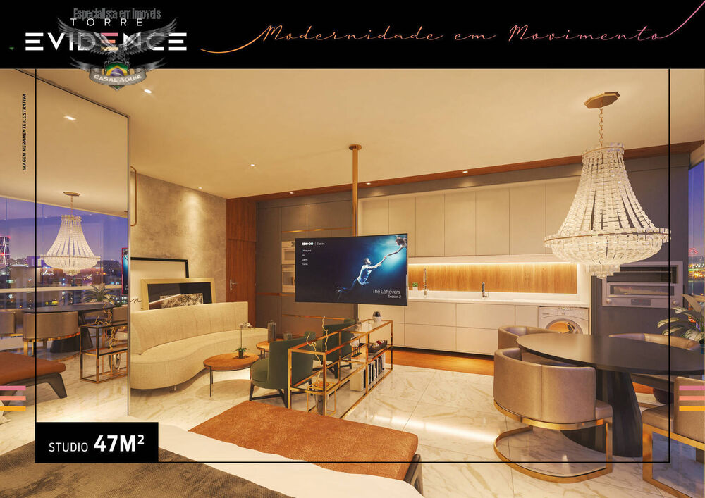 Apartamento à venda com 2 quartos, 64m² - Foto 1
