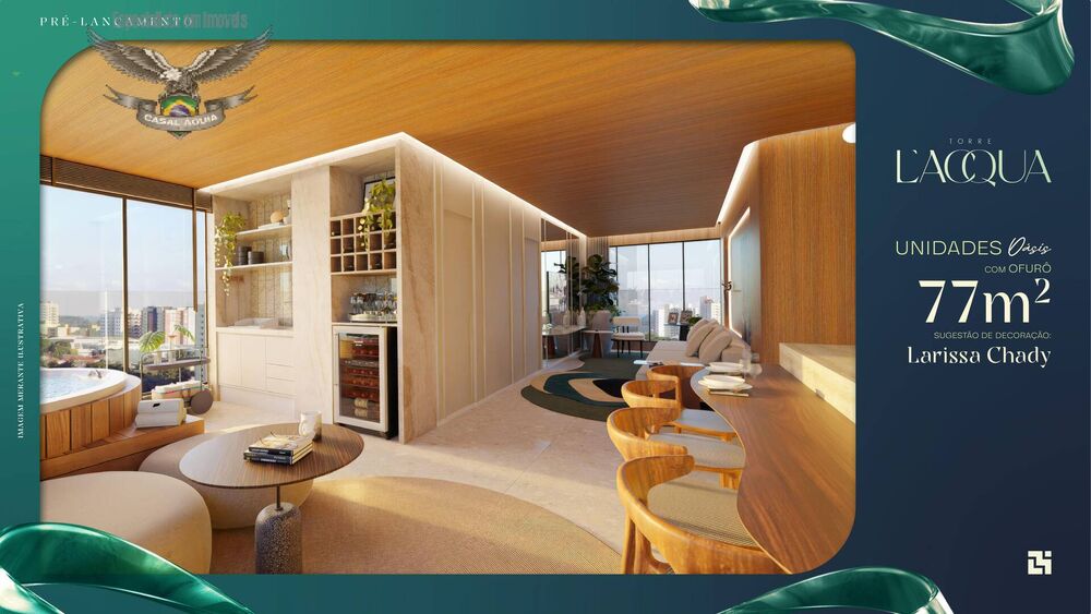 Apartamento à venda com 1 quarto, 34m² - Foto 3