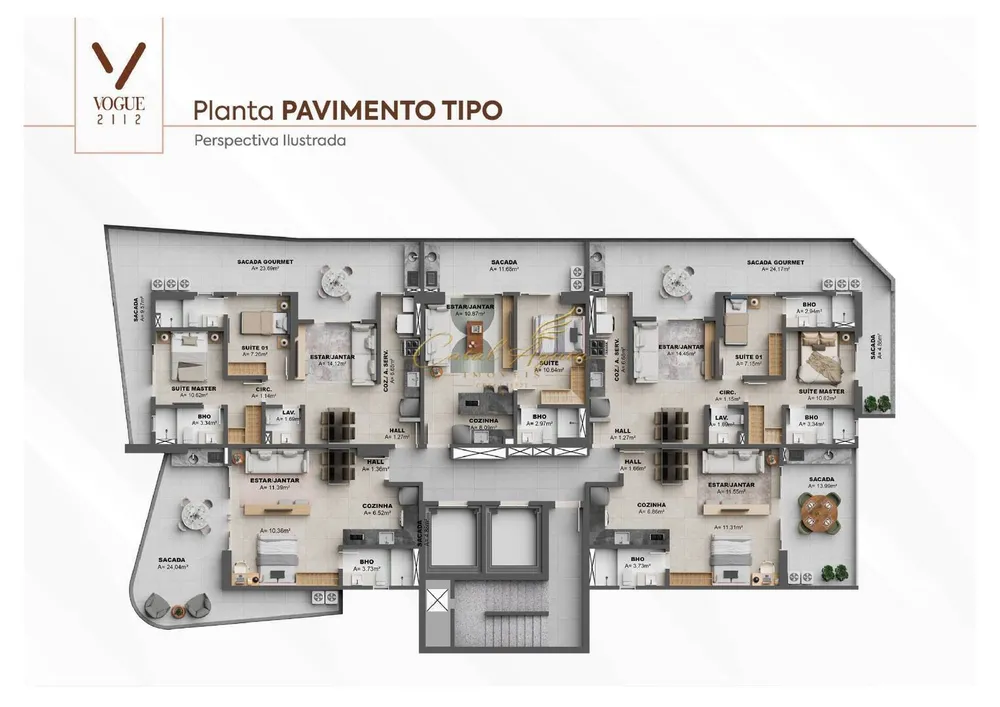 Apartamento, 1 quarto, 49 m² - Foto 11