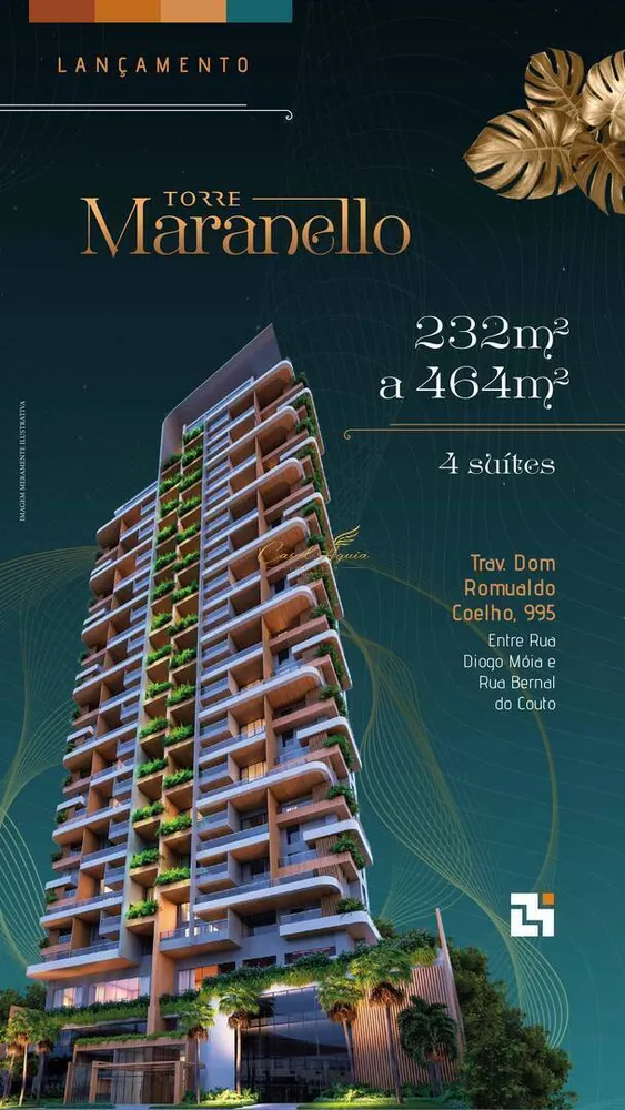 Apartamento, 4 quartos, 232 m² - Foto 1