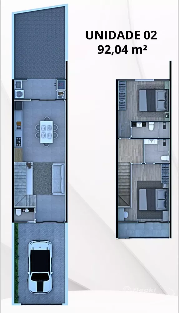 Casa, 2 quartos, 90 m² - Foto 4