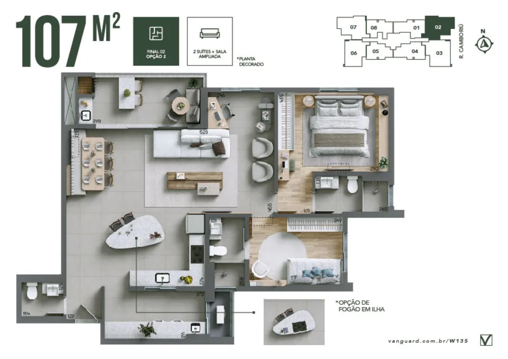 Apartamento, 2 quartos, 73 m² - Foto 10